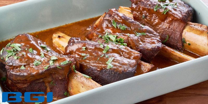 red braised short ribs