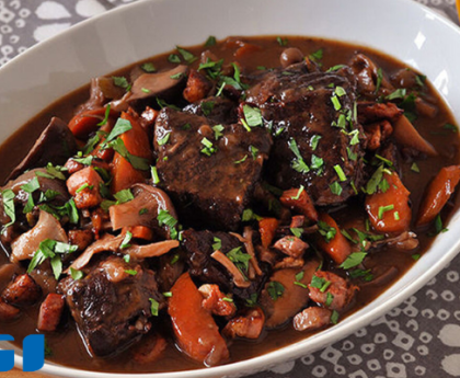 beef bourguignon with short ribs