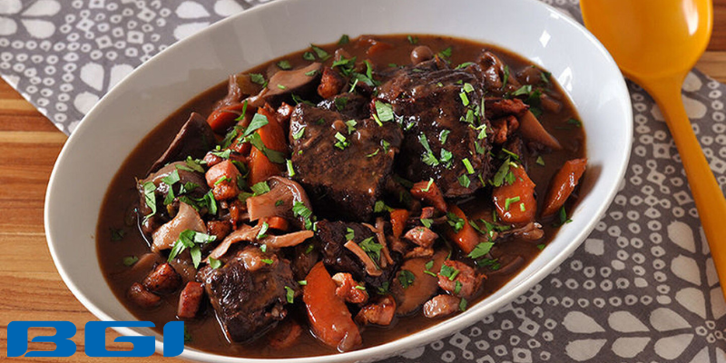 beef bourguignon with short ribs
