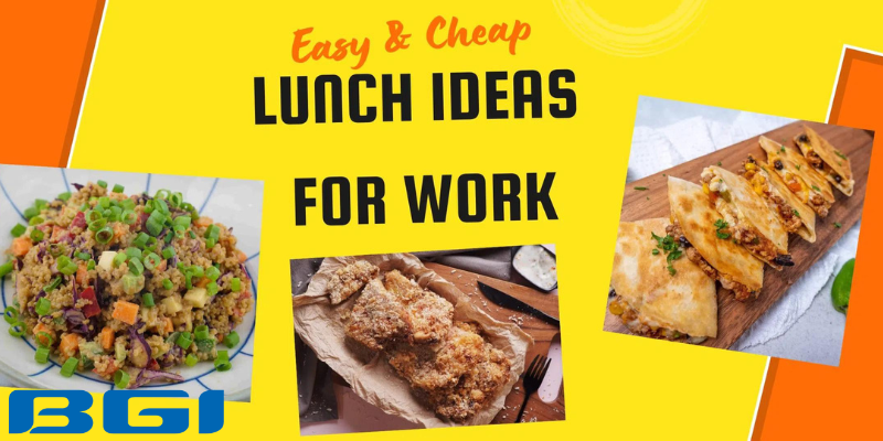 quick cheap lunch ideas for work