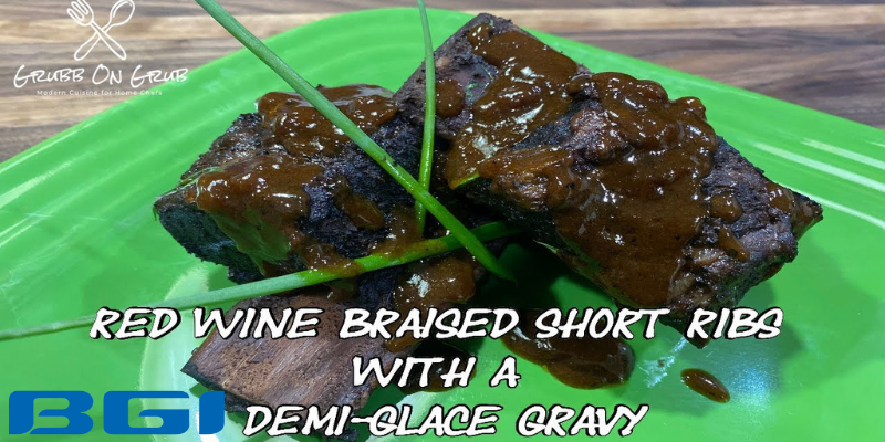 braised beef back ribs red wine