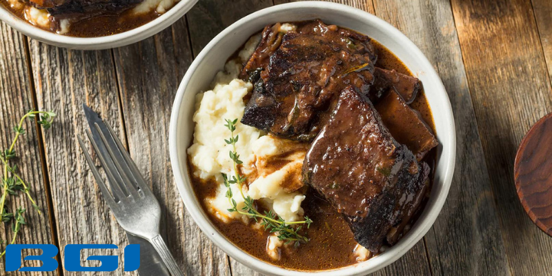 braised beef back ribs red wine